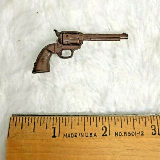 Marx Best Of The West Johnny West Brown Pistol Vintage Rare Retired