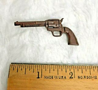 Marx Best of the West Johnny West Brown Pistol Vintage Rare Retired 2