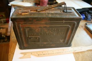 US WW2 AMMUNITION BOX AMMO CAN.  30 M1 Reeves US 2