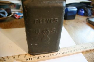 US WW2 AMMUNITION BOX AMMO CAN.  30 M1 Reeves US 3