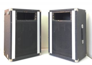 Vintage Peavey 112h Speaker Pair Empty Speaker Cabinets