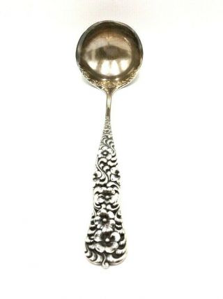 Antique Dominick & Haff Sterling Silver Ladle The Jaccard