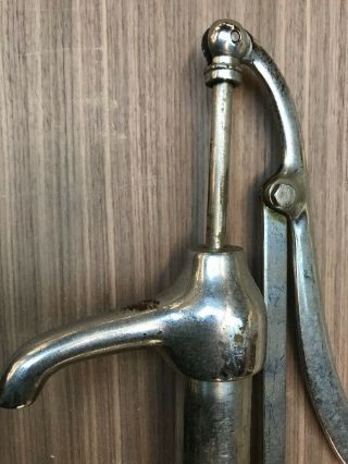 Vintage Brass PERKO Hand Pump Sink Faucet Marine Water Boat Hardware 4