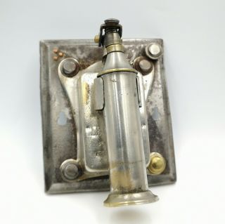 Lovely antique 1910 LE CUISTOT breveté flint petrol benzin lighter feuerzeug 4