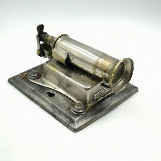 Lovely antique 1910 LE CUISTOT breveté flint petrol benzin lighter feuerzeug 5