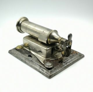 Lovely antique 1910 LE CUISTOT breveté flint petrol benzin lighter feuerzeug 6