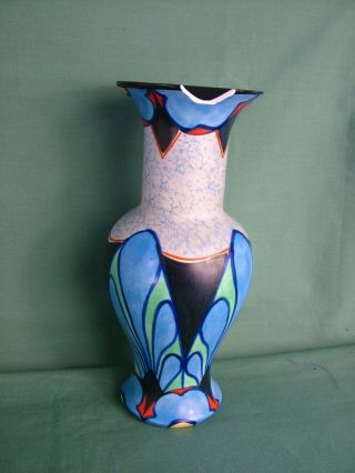 Vintage Art Deco Carlton Ware 1930s Handcraft Vase For Restoration