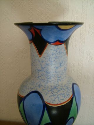 Vintage Art Deco Carlton Ware 1930s handcraft vase for restoration 5
