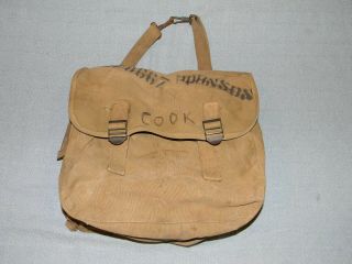 Ww2 U.  S.  Musette Bag 1941