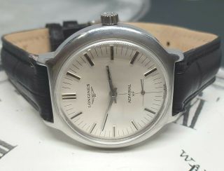 Very Rare Vintage Swiss " Longines Admiral " Watch.