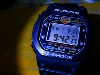 Vintage Casio G - Shock Rare 1984 (491) Ww - 5300 Diver 200m Great