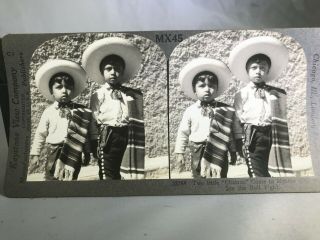 100 Antique Stereographic Cards of Mexico Keystone View Co.  Stereo view Cards 9