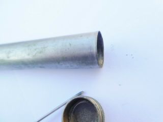 M1 Garand M1903 Springfield OILER cleaning Tube early nickel plated oiler 3