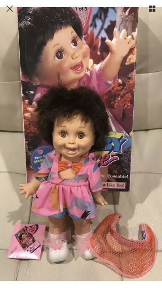 Galoob Baby Face Dolls Sandi/Sarah /Heidi W/box Rare Vintage 1990 3