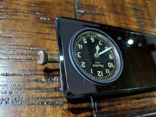 Rear View Mirror Vintage Auto Part with well Clock Ford Model A 3