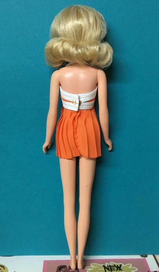 Yes it ' s Vintage Barbie Cousin Blonde No Bangs Francie Doll byApril 7