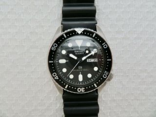 Mens Vintage Seiko Quartz Model 7548 - 7000 Divers 150m Wristwatch