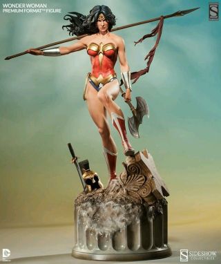 Limited Edition Sideshow Wonder Woman Premium Format Statue 3001151 Rare