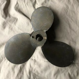 Vintage Michigan Brass Propeller 9”