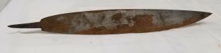 Antique South East Asian Pacific Ethnographic Tribal Moro Barong Sword Blade