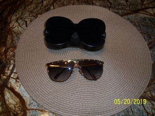Alpina Vintage Sunglasses,  Gold & Tortoise