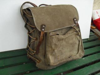 Wwii German Ally - Romanian Army Rucksack/backpack