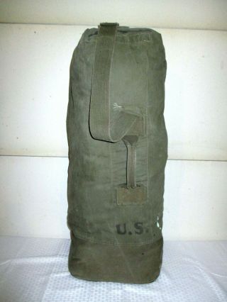Ww2 Us Army Canvas Duffel Bag 1945