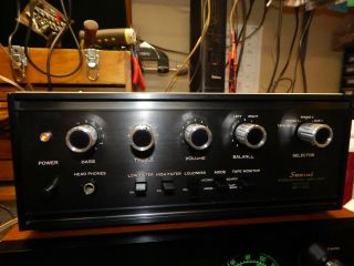 Vintage Sansui AU - 222 Stereo Amplifier 2