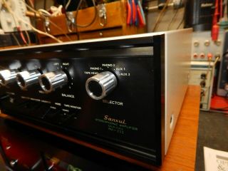 Vintage Sansui AU - 222 Stereo Amplifier 4