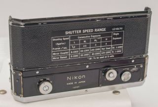 Rare Complete - Nikon F36 F - 36 Motor Drive & Cordless Battery For F SLR Cameras 2