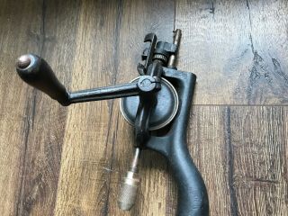 Antique North Bros YANKEE 1003 Bench mount drill press All 7