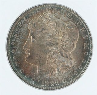 1896 Morgan Silver Dollar Icg Ms67 Valued At $1,  800 Rare This