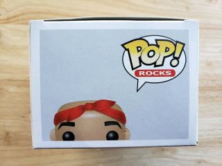 Funko Pop (Rocks) Tupac Shakur 19 - 2pac - The rare NO EYEBROWS ERROR Variant 5