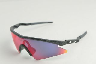 Oakley M Frame Mumbo Carbon Fiber/positive Red Iridium Sunglasses Vintage