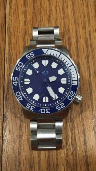 Rare Helm Khuraburi (blue) 200m Iso Diver Watch