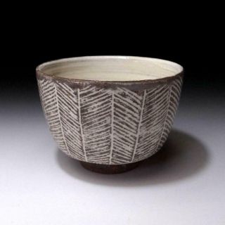 EO12: Japanese pottery tea bowl by Famous potter,  Moritoshi Tokuzawa,  Mouse 4