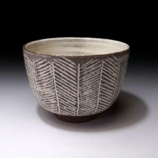 EO12: Japanese pottery tea bowl by Famous potter,  Moritoshi Tokuzawa,  Mouse 5