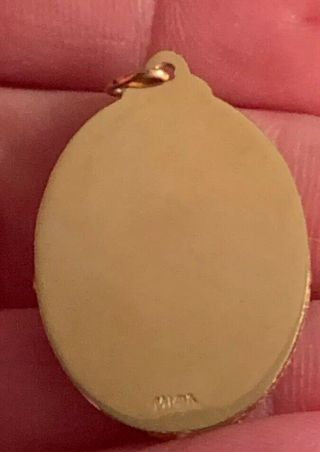 Vintage 14K Yellow Gold Cupid 