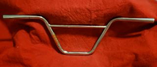 Vintage Old School Bmx Star Bars Handlebar Chrome Uncut