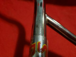 Vintage Old School BMX Star Bars Handlebar chrome uncut 5
