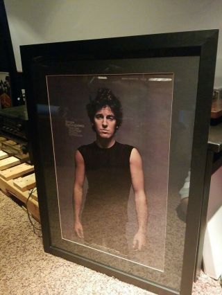 Bruce Springsteen Darkness On The Edge Of Town Is Platinum Promo Poster Rare