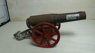 Vintage Big Bang Cannon Conestoga Civil War Or Restore