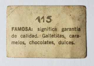 MEGA RARE PELE 1958 - 60 ' s? CARD 115 3