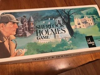 1982 Cadaco Sherlock Holmes Board Game.