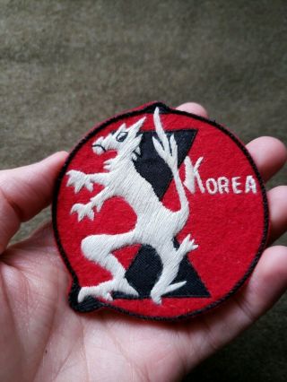 Post Wwii Korean War Us Army 7th Infantry Division Patch