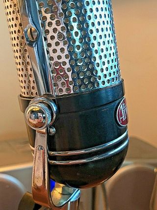 Vintage 1960 ' s AIWA M18 Pill Microphone - upgraded pickup w/ desk stand 5