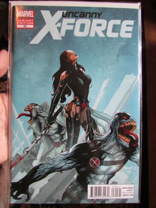 Uncanny X - Force 20 Variant Venomized Psylocke,  Deadpool Renaud Rare