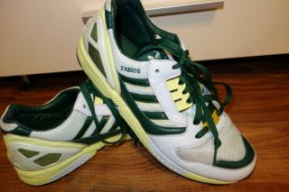Rare Vintage 2006 Adidas Zx8000 Trainers,  Green Uk 9.  5 Eu 44,  Very Good Cond