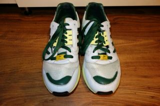 RARE VINTAGE 2006 ADIDAS ZX8000 TRAINERS,  GREEN UK 9.  5 EU 44,  VERY GOOD COND 3