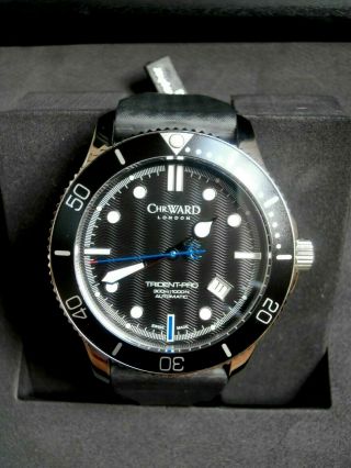 Christopher Ward C60 Trident Pro Automatic Swiss Divers Watch 42mm Rare Bnib 5yr